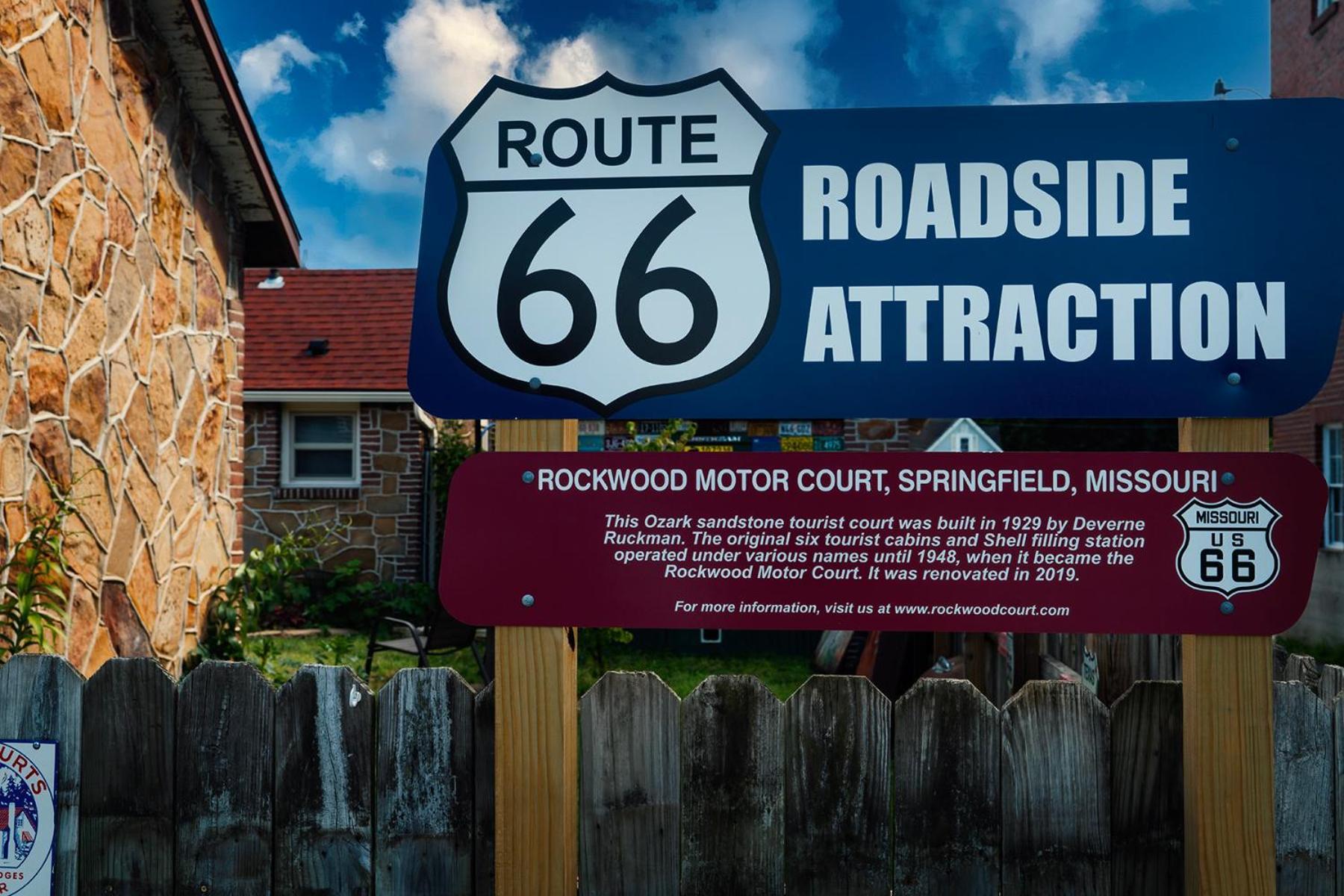 Rockwood Motor Court Motel Springfield Exterior photo